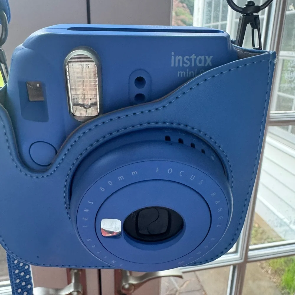 Instax Blue Simulated Camera for Instant Photography